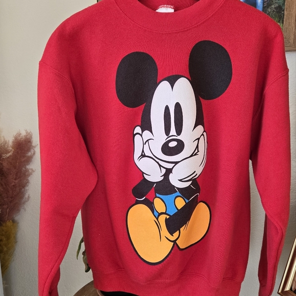 Vintage Mickey Mouse Sweatshirt - Picture 1 of 4